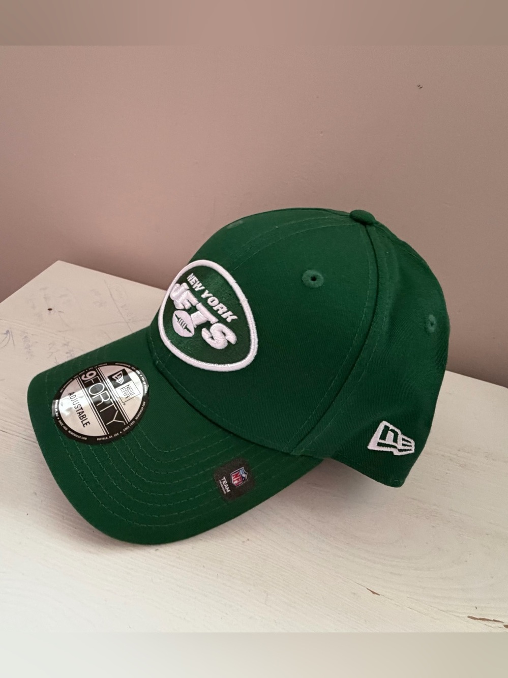 Era Men's Green Hat. NEW YORK JETS